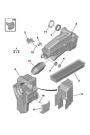 PSA 1680408480 | Citroen C4 2005-2010 1.6 Benzinli 16 Valf Hava Filitre Ara Boru Orijinal