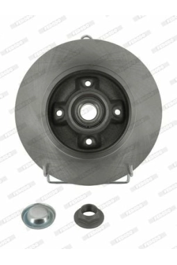 FERODO DDF1735-1 | Disk + Rulman Arka (Ad) 08-Partner-Brl-C4.Pcs 1.6Hdi (1.Disk + 1.Rlm) Kutu Fıyat Tek | 2 Adet