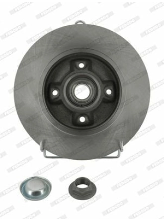 FERODO DDF1735-1 | Disk + Rulman Arka (Ad) 08-Partner-Brl-C4.Pcs 1.6Hdi (1.Disk + 1.Rlm) Kutu Fıyat Tek | 2 Adet