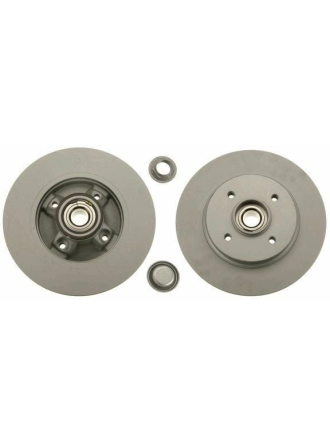 TRW DF6128BS | Disk + Rulman Arka (Ad) 08-Partner-Brl-C4.Pcs 1.6Hdi (1.Disk + 1.Rlm) + ABS (Kutu Fıyat Tek) | 2 Adet