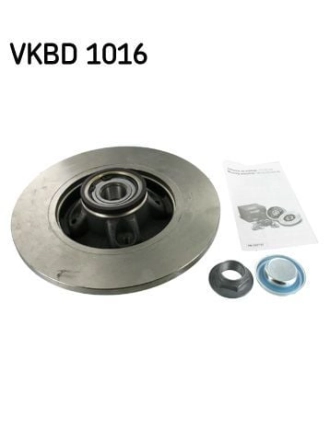 SKF VKBD1016 | Disk + Rulman Arka 08-Partner-Brl-C4.Pcs 1.6Hdi (1.Disk + 1.Rlm) | 1 Adet