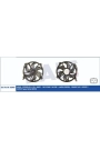 KALE 420600 | Citroen C5 2005-2008 2.0 Benzinli 16 Valf Fan Motoru