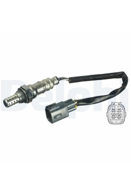 DELPHI ES20446-12B1 | Lambda Sensörü 06-Yaris-Aygo-Pt.107-Cn.C1 1.0İ 12V (Arka)