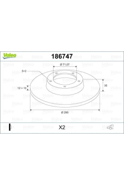 VALEO 186747 | Fren Diski Arka Vel Satıs (Bj0_) 02-092.0 16V Turbo (Bj0k) 2.2 DCI (Bj0e, Bj0f) 2.2 DCI (Bj0e, Bj0f, Bj0g, Bj0h) 2.0 16 V Turbo 2.2 DCI (Bj0h) 2.0 DCI (Bj03) 2.0 DCI (Bj03, Bj0b) 3.0 DCI (Bj0s) 2.0 Turbo / 407 (6D_) 04-112.0 Bioflex (6