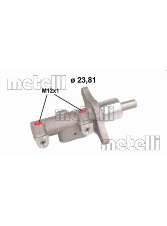 METELLI 05-1137 | Fren Ana Merkez 23,81mm (Citroen C5 III 08 -)