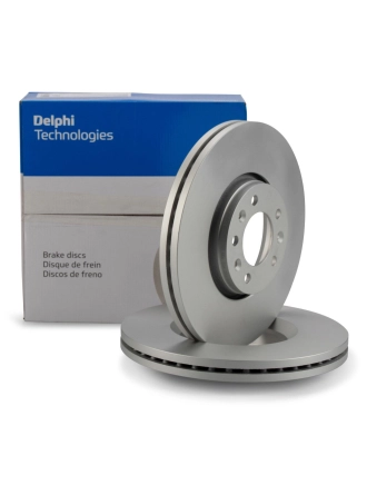 DELPHI BG4083C | Citroen C5 Ön Fren Disk Takımı Alman Ürünü 4249K0