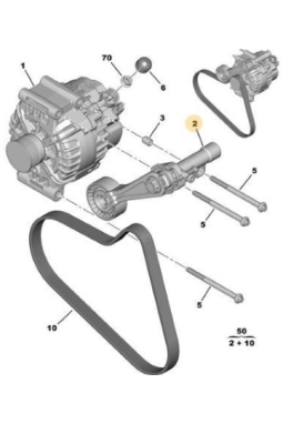 MOPAR (PSA) 1611425480 | Alternatör Gergi Rulmanı Es No 5751.G9