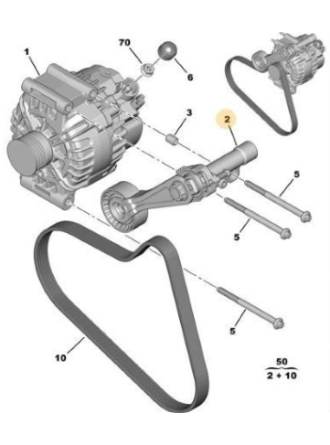 MOPAR (PSA) 1611425480 | Alternatör Gergi Rulmanı Es No 5751.G9