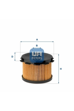 UFI 26.688.00 | Mazot Filtresi 98-Partner-Berlingo *Dw8-Dw8b*