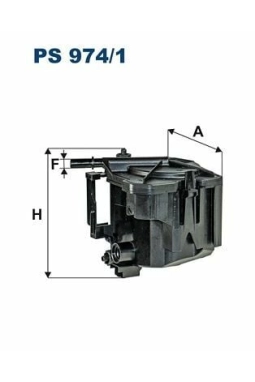 FILTRON PS974-1 | Mazot Filtresi Prt-Pt-Fd-Cn 1.6Hdi 75-90-110Hp