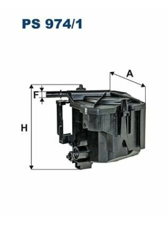 FILTRON PS974-1 | Mazot Filtresi Prt-Pt-Fd-Cn 1.6Hdi 75-90-110Hp
