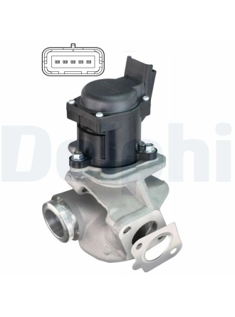 DELPHI EG10507-12B1 | EGR Valfi Fiesta V VI 03-11 C Max Focus II 04-11 Fusion 03-12 1,6Tdcı C4 C5 Xsara 206 207 307 308 30