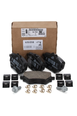 PSA 1678167980 | Citroen Berlingo 2019-2020 Arka Fren Balata Takımı Orijinal