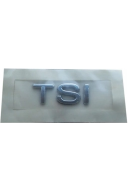 YYO Volkswagen Tsi Düz Arka Bagaj Yazısı Küçük