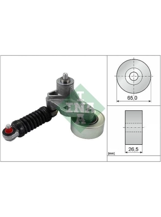 INA 534003710 | Alternatör Gergi Rulmanı Kütüklü 206 Tu3jp (1.4 8V) 1.6 00-Xsara II Tu Motor Xsara Picasso Tu5jp (1