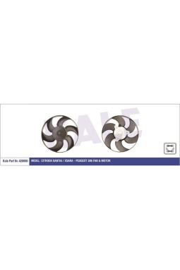 KALE 420000 | Citroen Xsara 1998-2006 Fan Motor