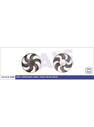 KALE 420000 | Citroen Xsara 1998-2006 Fan Motor