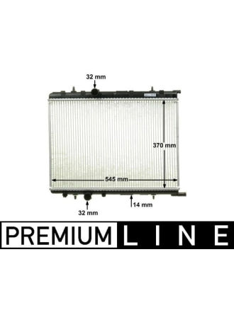 MAHLE CR515000P | Radyatör 02 > 307-C4-Prt-Brl 1.4-1.6 8V-16V-+ Ac