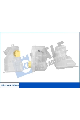 KALE 343860 | Genleşme Kavanozu + Kapak 02-09 Fiesta 1.4-1.6Tdci