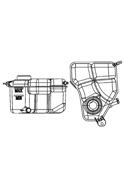 MAHLE CRT133000S | Genleşme Kavanozu 02-09 Fiesta 1.25-1.4-1.6 16V