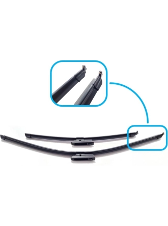 Silbak Citroen C4 Cactus 2014-2020 Ön Cam Sileceği Silecek Silgi Silgeç Takımı 65*43CM Fiskiyeli Smart Wash