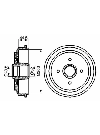 BOSCH 0986477149 | Kampana (Ad) 02-11 Fiesta | 2 Adet