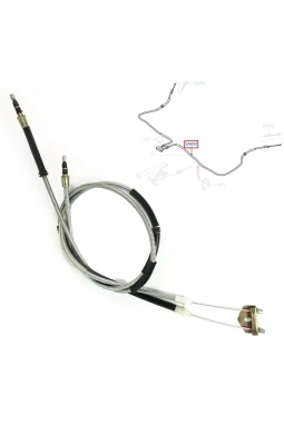 CAVO 4602613 | Ford Fiesta 2002-2008 Orta El Fren Teli 2 Parça Yan Sanayi