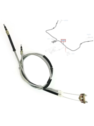 CAVO 4602613 | Ford Fiesta 2002-2008 Orta El Fren Teli 2 Parça Yan Sanayi