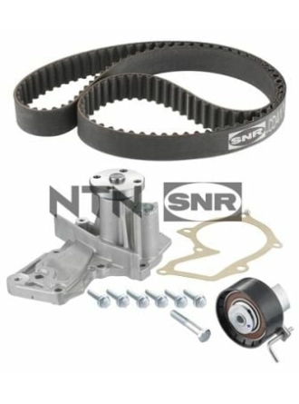 SNR KDP452240 | Triger Gergi Seti + Devirdaim (Komple Civatalı) (Ford: Focus Cmax Fiesta 1.4 1.6 Benzinli 05-12) / Volvo (S60-S80-V40) (11-18) (B4164t / T3)