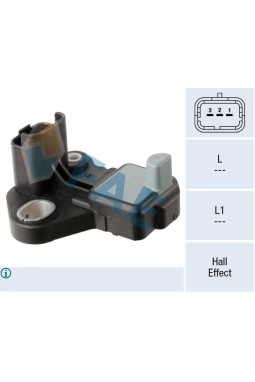 FAE 79288 | Motor Devir Sensörü Nemo Bipper P206 P207 P307 C1 C2 C3 Dv4 (1,4Hdı) Fiesta V / VI 02-12 Fusion 01-0