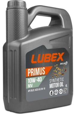 Lubex Primus 10W-40 MV 4 Litre Motor Yağı ( Üretim Yılı: 2022 )