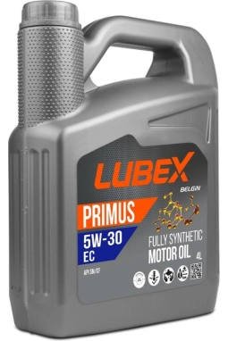 Lubex Primus 5W-30 EC SN/CF 4 Litre Motor Yağı ( Üretim Yılı: 2022 )