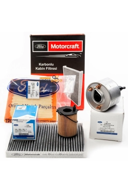Ford Fiesta 2011-2012 1.4 TDCI Euro 5 Periyodik Bakım Seti Motorcraft Set Orijinal