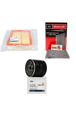 Ford Fiesta 2008-2012 1.0 Ecoboost Periyodik Yağ Bakım Filtre Seti Orijinal