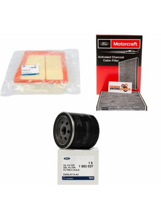 Ford Fiesta 2008-2012 1.4 Benzinli Periyodik Yağ Bakım Filtre Seti Orijinal