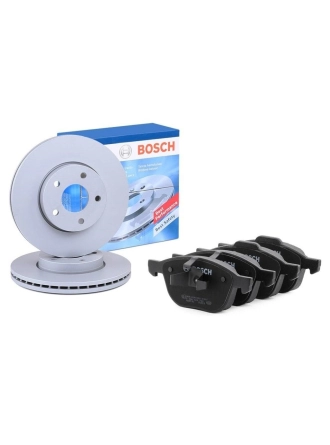 Ford Fiesta 2008-2012 Ön Fren Disk ve Balata Takımı Bosch Marka