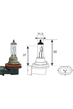 Bosch 1987302084 Ampul H11 12V / 55W