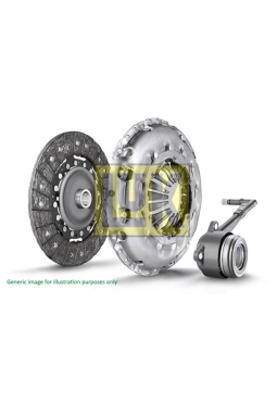 FORD  8V217C623A | Fiesta 2008-2012 1.25 -1.4 -1.6 Benzinli Debriyaj Seti LuK Marka (Baskı+Balata+Bilya)