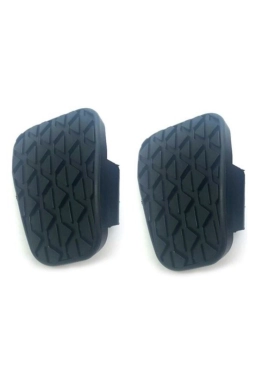 KRAFTVOLL 10060092 | Ford Fiesta 2008-2012 Debriyaj ve Fren Pedal Lastiği Takım (2 Adet) Yan Sanayi