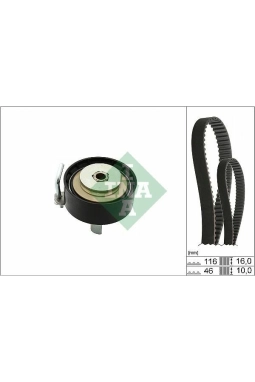INA 530070010 | Triger Eksantrik Gergi Seti B Max 1.0 12 > Fiesta VI (Cb1, Ccn) 1.0 09 > 17 Focus III 1.0 12 > 1.0 Ecob