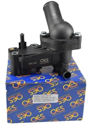 OES T8703 | Ford Focus 1998-2005 1.8 Dizel Termostat Komple