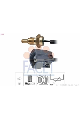 FACET 7.3295 | Hararet Müşürü (Isı Müşürü) Focus Cak 98-05 I 98-1.8 TD 1.8 TDCI Transıt Connect
