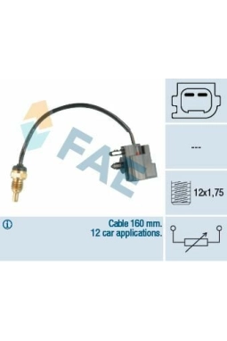 FAE 32426 | Sıcaklık Sensörü 02-Focus-Mondeo 1.8Tdci