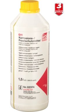 YYO G11 Sarı Antifiriz   F E B I  02374 1.5lt Konsantre