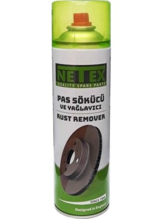 Netex Pas Sökücü & Yağlayıcı Sprey Netex 500 ml