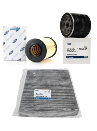 Ford Focus 2008-2011 1.6 Benzinli Periyodik Yağ Bakım Filtre Seti Ford Orijinal