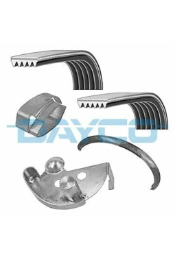 DAYCO PVE001 | Kanallı Kayış Kiti C Max 1.6 16V 03-11 Focus II / III 1.4 16V / 1.6 16V 04 /-Volvo C30 S40 V50