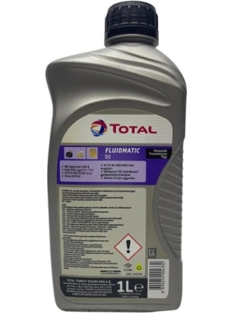 YYO Atf Otomatik Şanzıman Yağı ve Direksiyon Hidrolik Yağı Dexron Iıd Dexron2 Dexron D2   T O T A L  F L U I D M A T I C