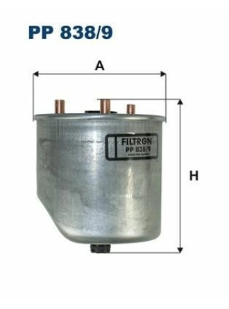 FILTRON PP838-9 | Mazot Filtresi 09-Fiesta-Focus-Connect 1.4 TDCI-1.5Tdci-1.6Tdci