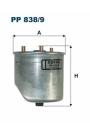 FILTRON PP838-9 | Mazot Filtresi 09-Fiesta-Focus-Connect 1.4 TDCI-1.5Tdci-1.6Tdci